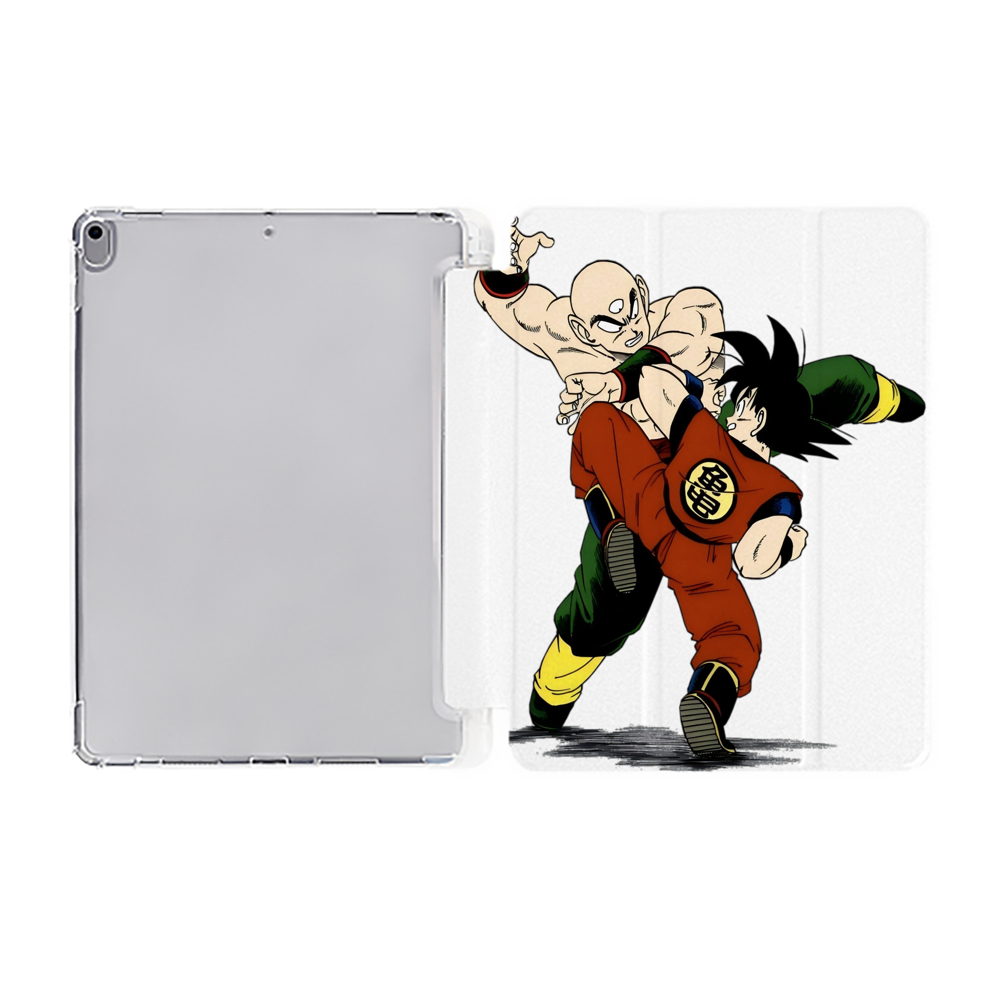 （画像用） ドラゴンボール DRAGON BALL IPad ケース ペン収納付き 三つ折りスタンド PUレザー×シリコン 対応機種9.5/10.5/10.9インチ